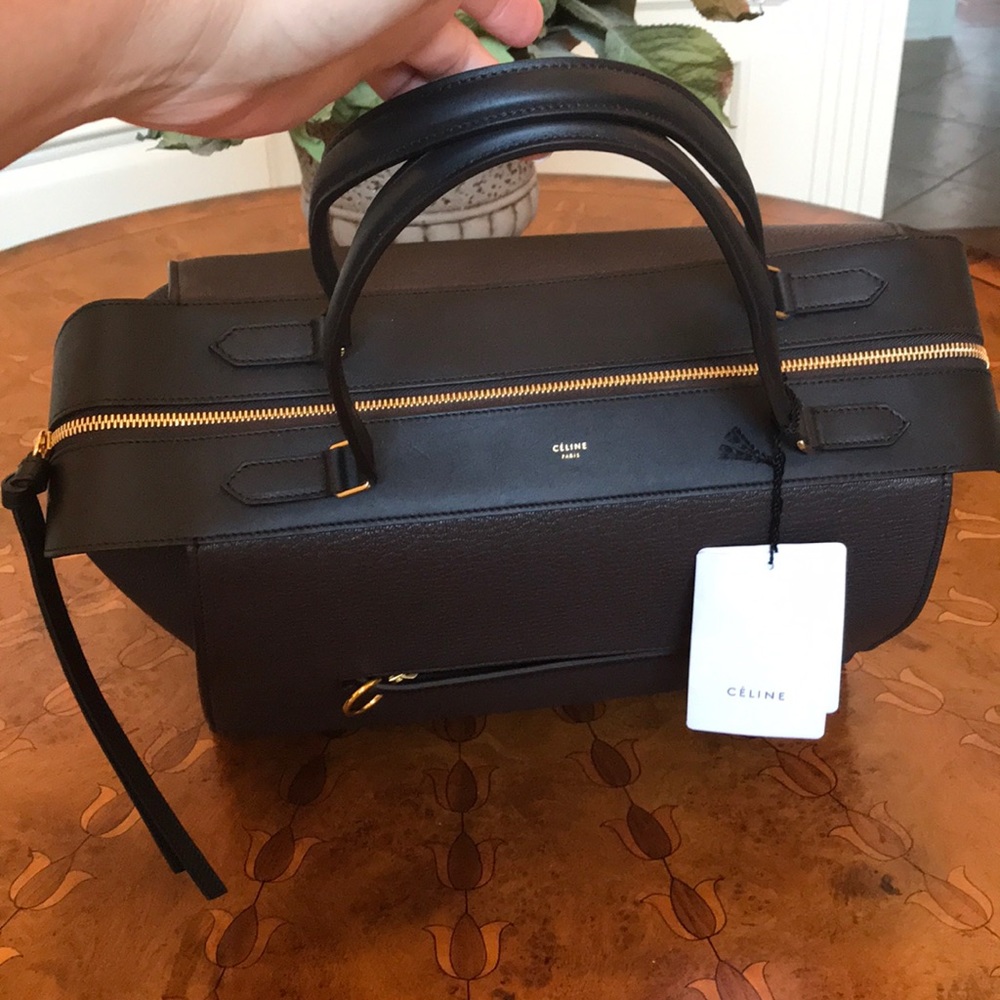 ⭐️NWT⭐️Dark Taupe Celine Bag - Picture 2 of 8